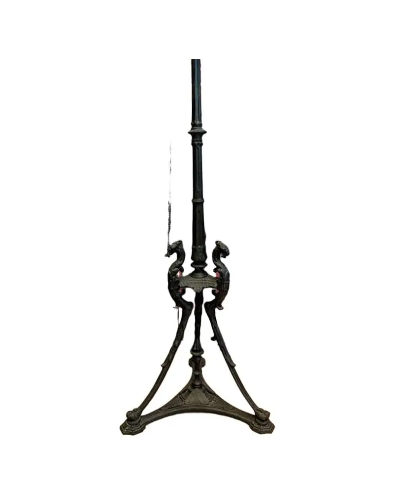 19th Century Iron Pedestal with Tripod Design - 4/4