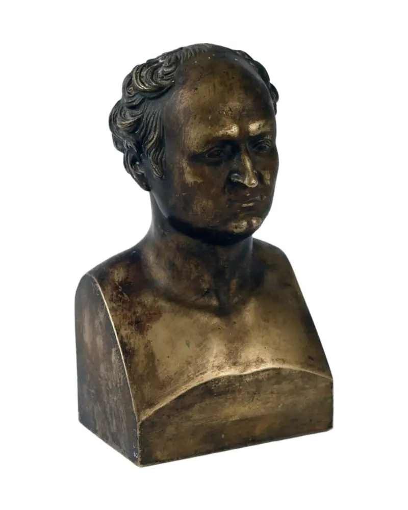 Bronze Bust of Alexander I from the Year 1852 - 10/12