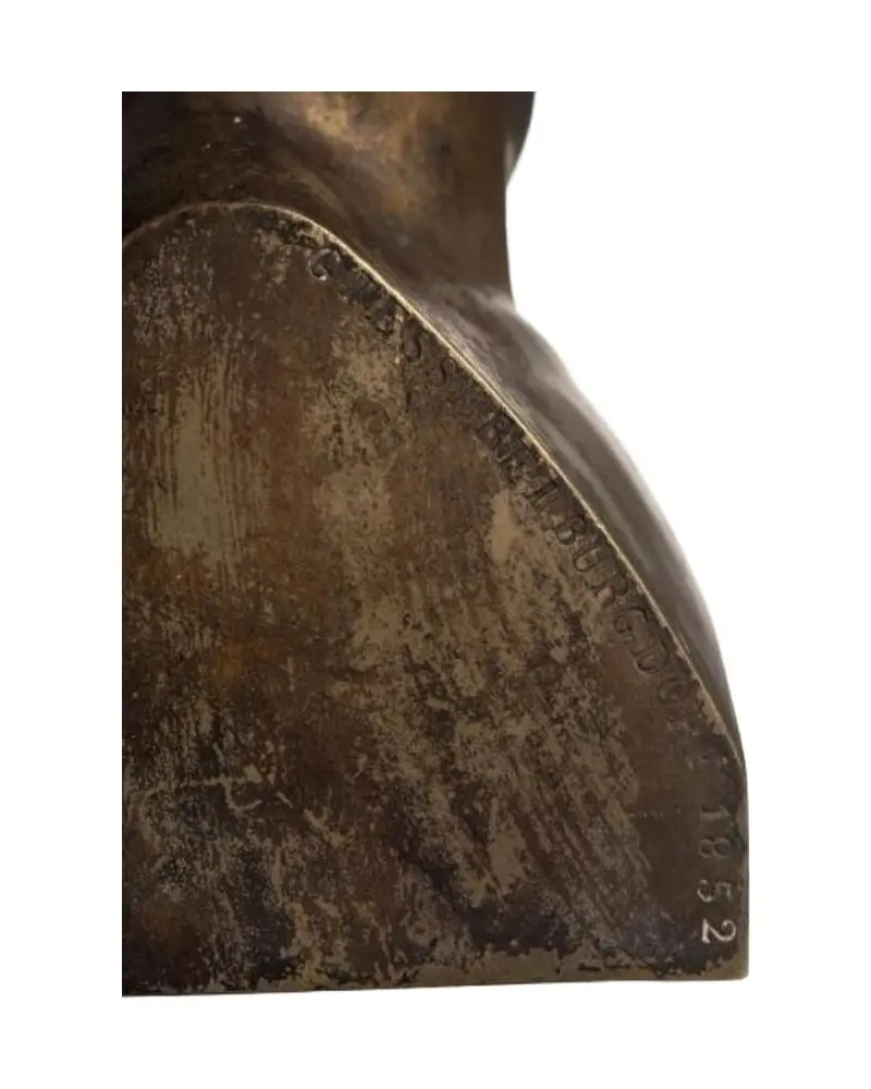 Bronze Bust of Alexander I from the Year 1852 - 5/12