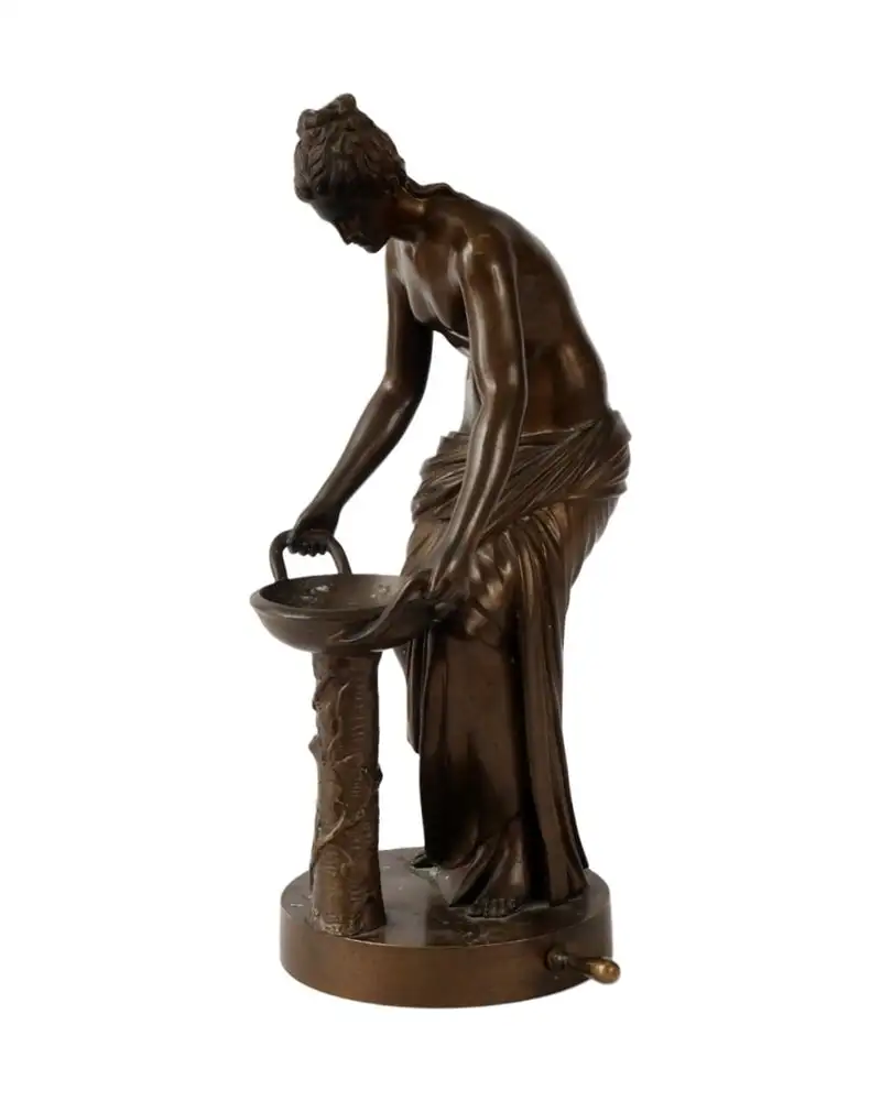 19th Century Bronze Sculpture of the Vestal Priestess