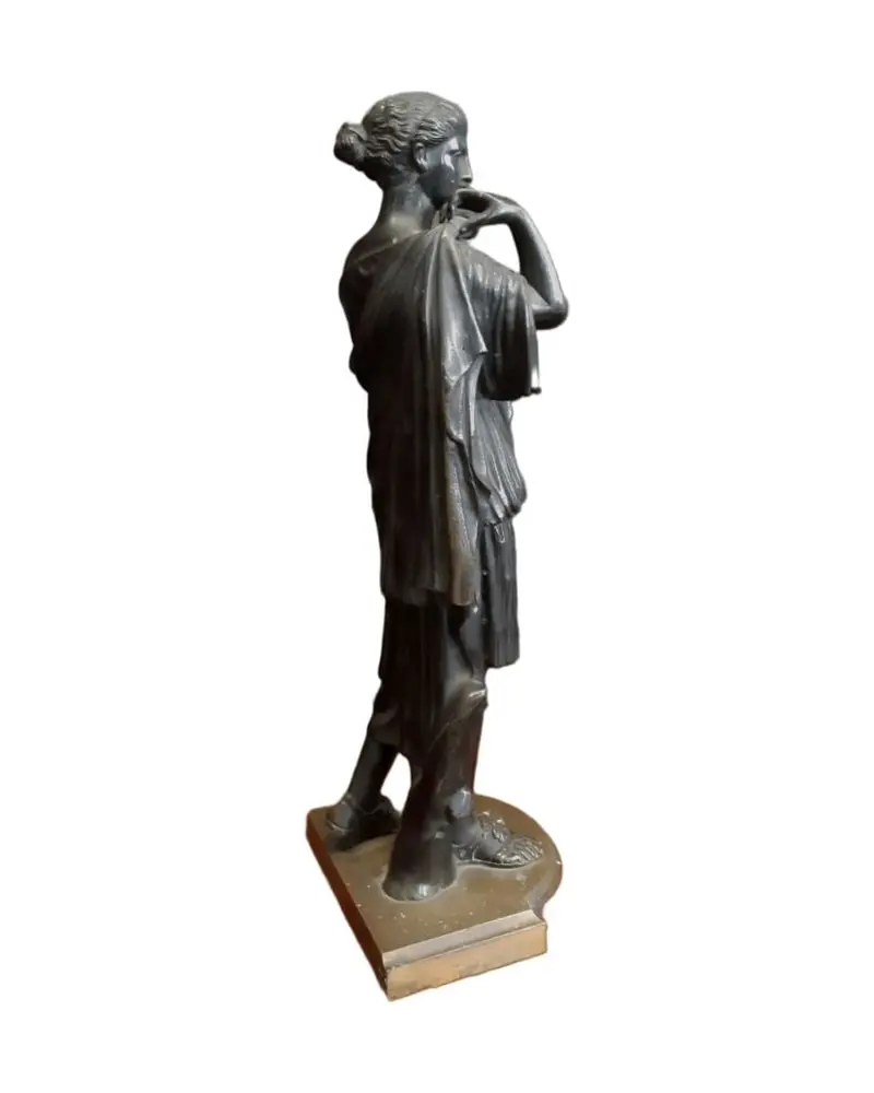 Bronze Sculpture of Diana of Gabii from the 18th Century - 4/10