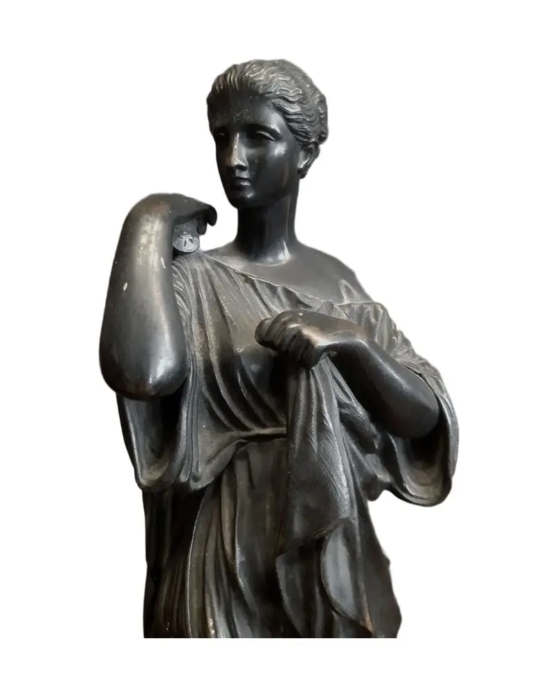 Bronze Sculpture of Diana of Gabii from the 18th Century - 3/10