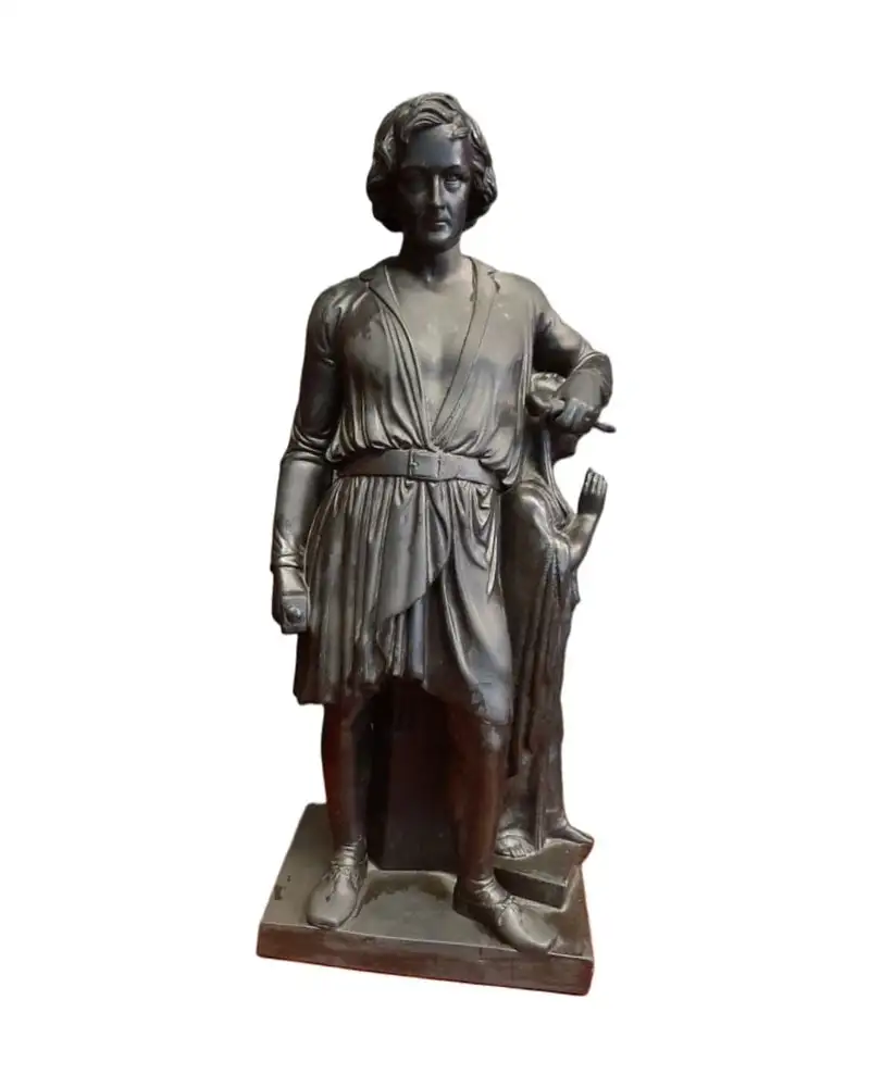 Self-Portrait of Thorvaldsen in Terracotta, Denmark, 1890-1900