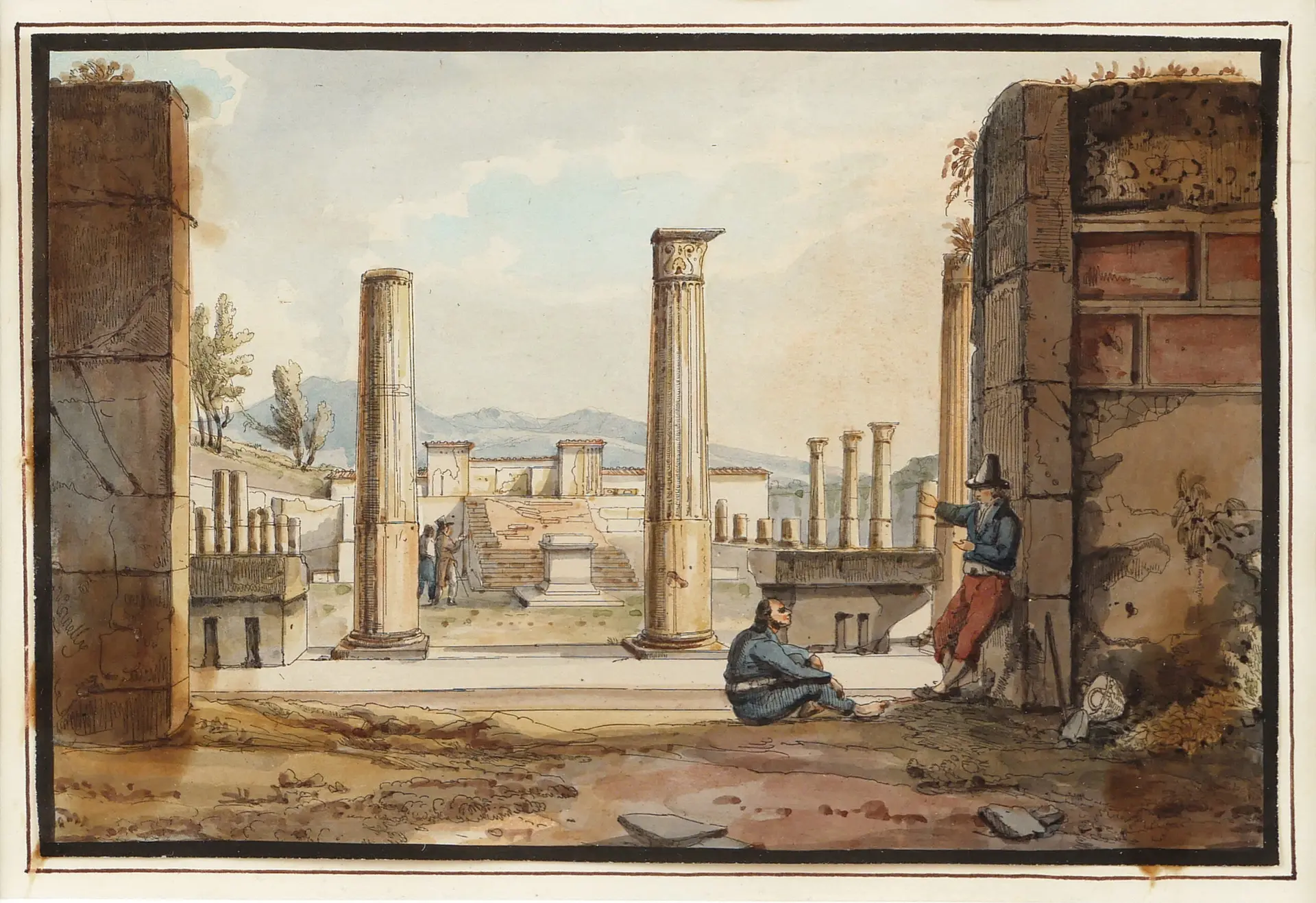 Naples – Views of Pompeii, Arte y Pintura · vista 3/13