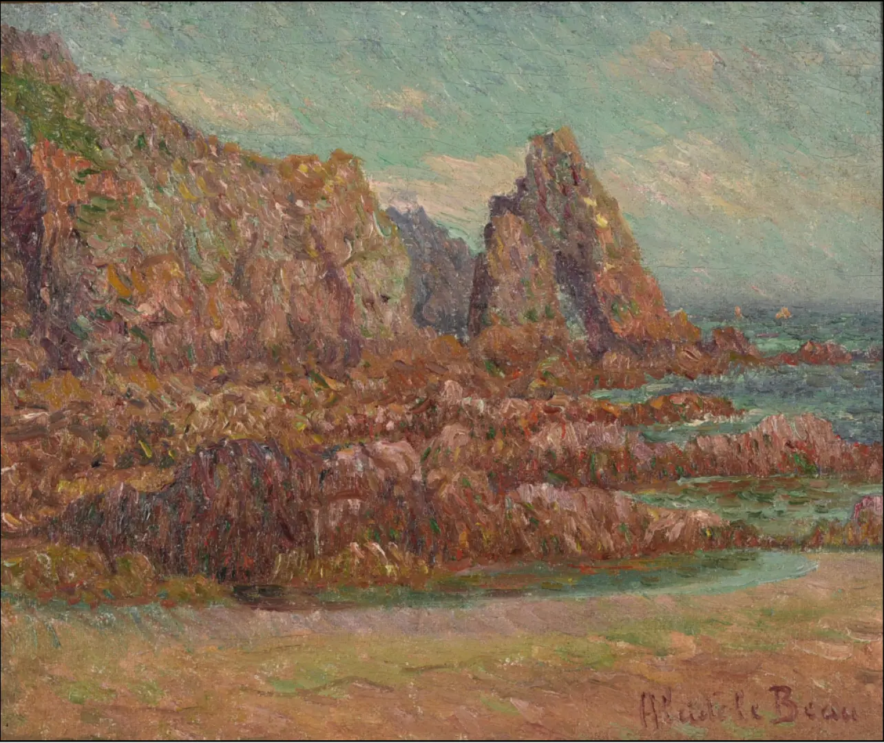LeBeau – Côte Sauvage, Arte y Pintura