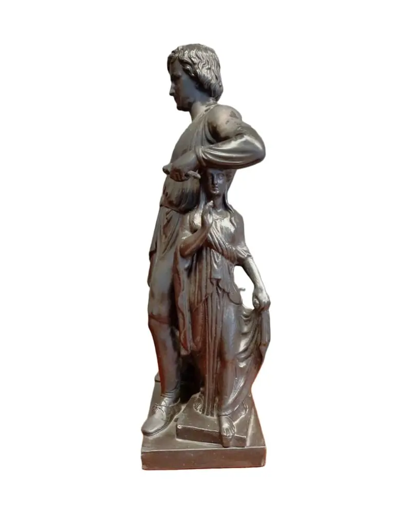 Self-Portrait of Thorvaldsen in Terracotta from the 19th Century - 3/10