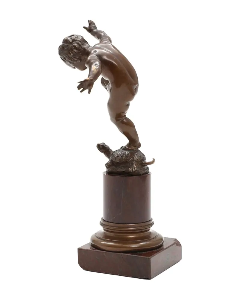 Sculpture by Otto Geyer from the 20th Century – Act of Balance - 2/7