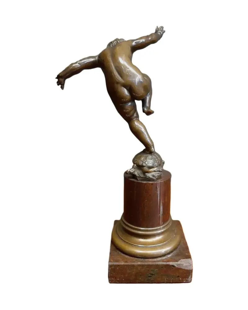 Sculpture by Otto Geyer from the 20th Century – Act of Balance - 7/7