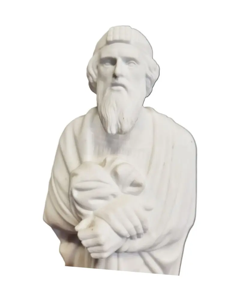 Pharisee by Bertel Thorvaldsen in 20th Century Biscuit Porcelain - 2/7