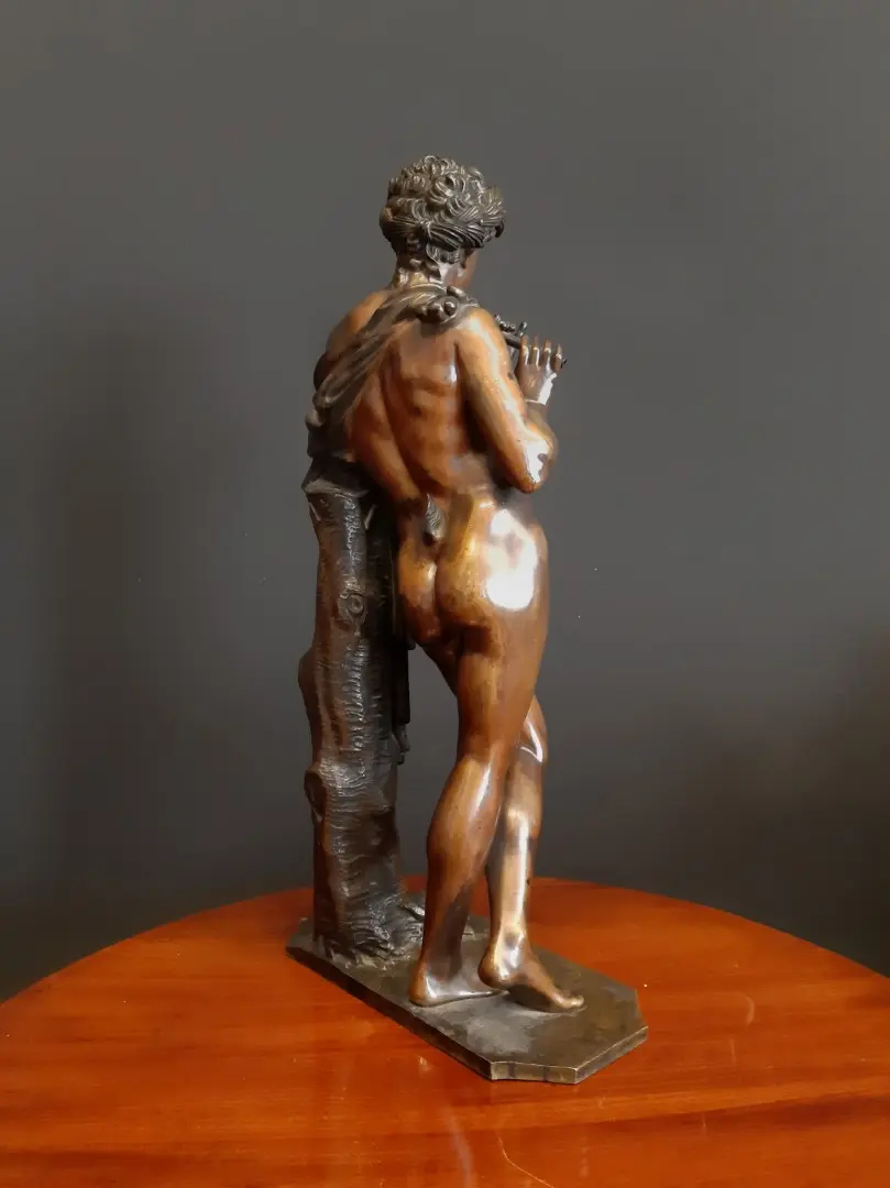 Estatua de Satyr del Siglo I-II a.C. en Bronce, Arte y Pintura, Siglo I–II · vista 4/8