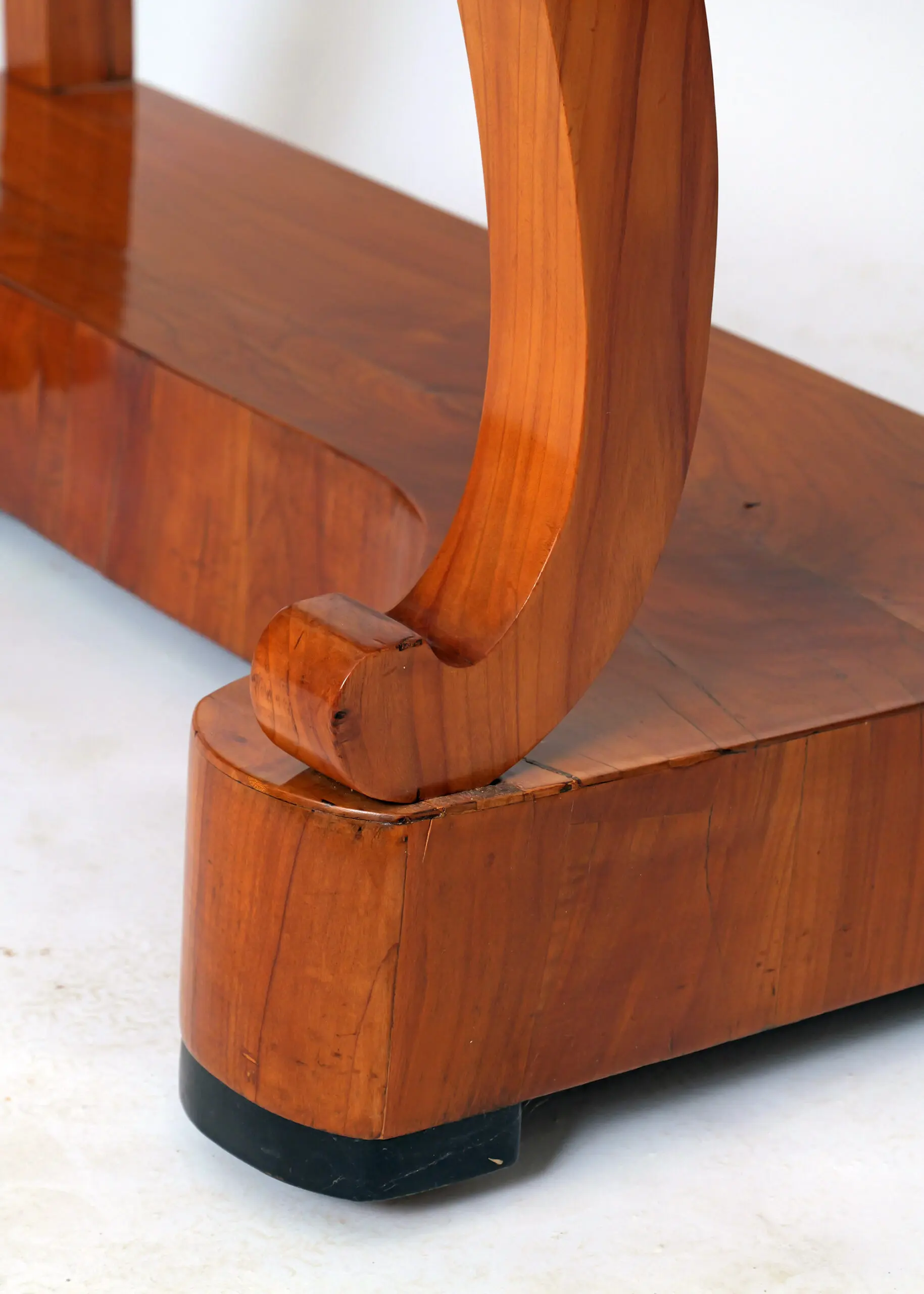 Consola del Siglo XIX en Madera de Cerezo, Mesas, Siglo XIX · vista 7/8