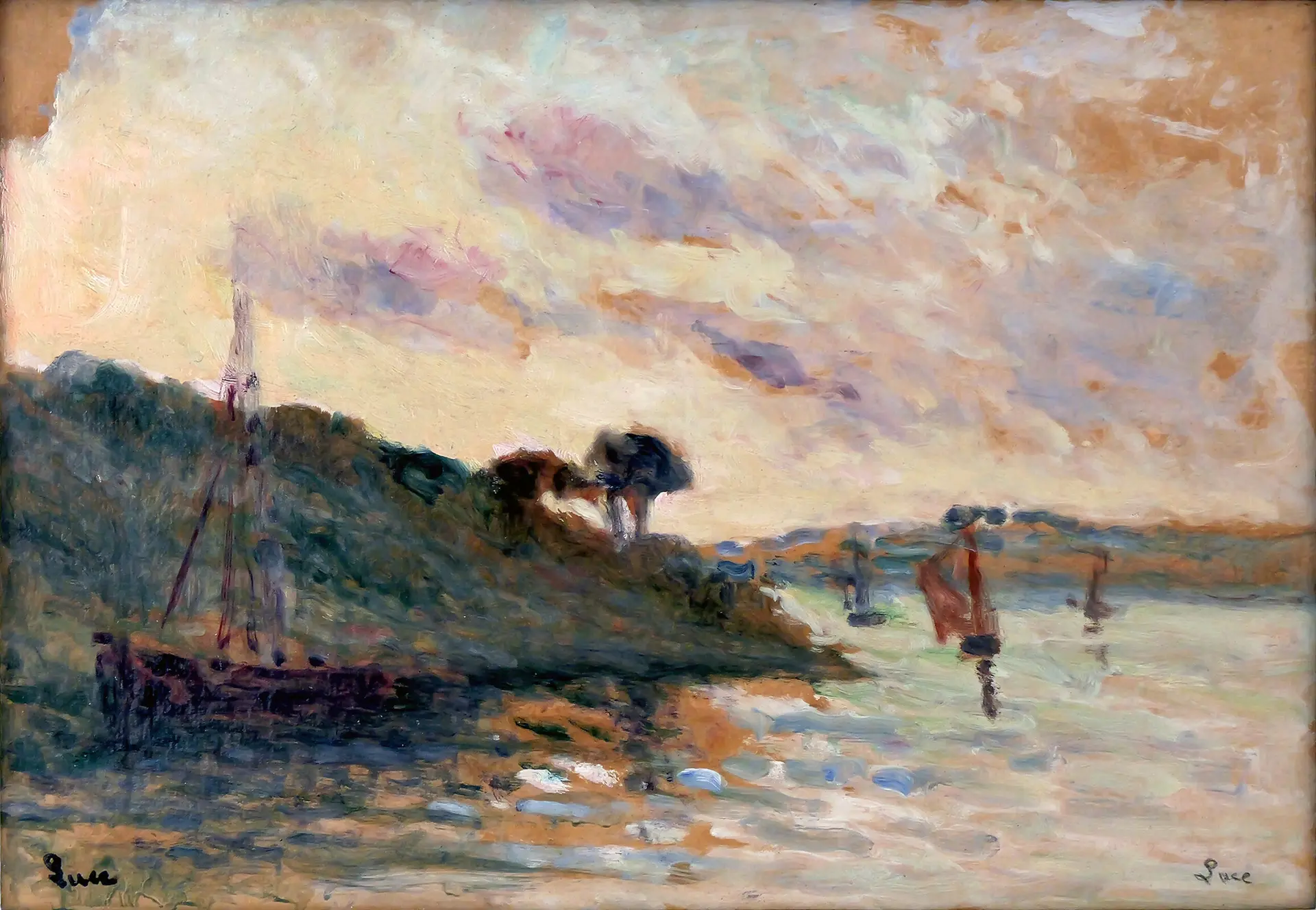 Luce – Segelboote bei Kermouster, Arte y Pintura · vista 3/3