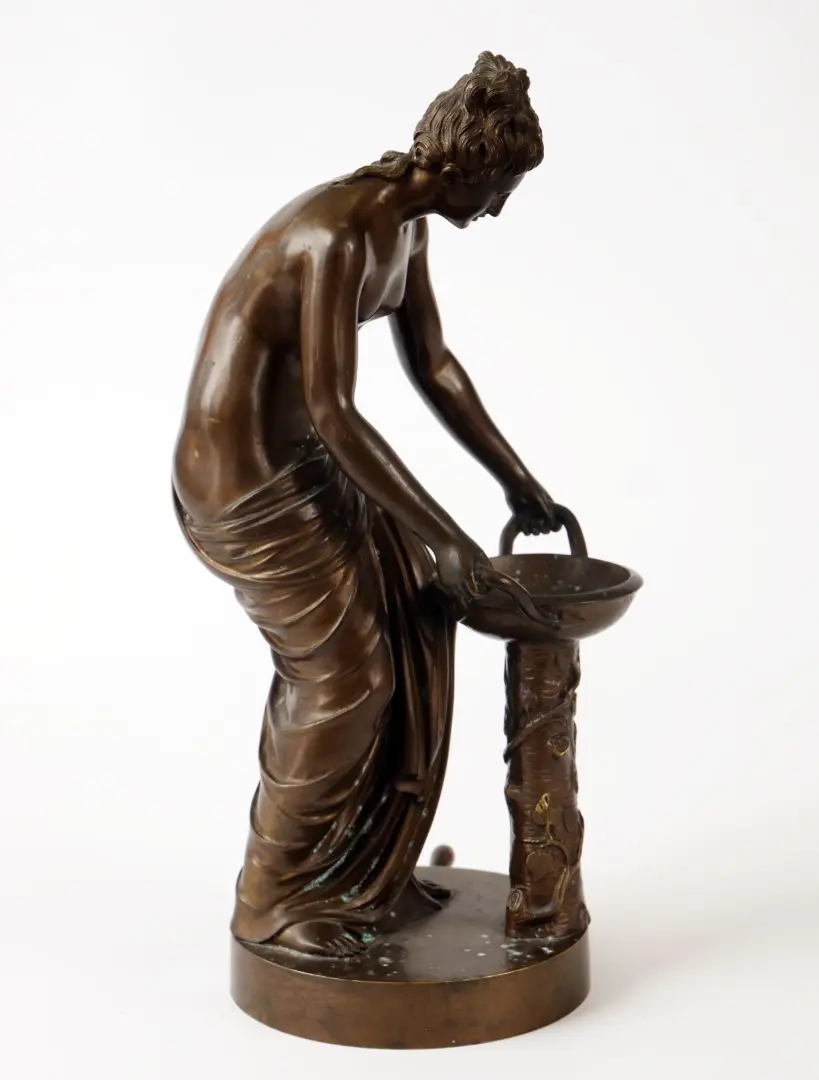 Figura Clasicista del Siglo XIX en Bronce, Arte y Pintura, Siglo XIX · vista 2/5