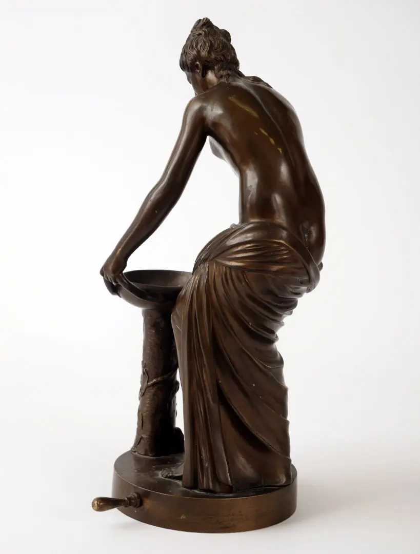 Figura Clasicista del Siglo XIX en Bronce, Arte y Pintura, Siglo XIX · vista 4/5