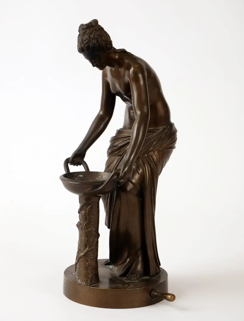 Figura Clasicista del Siglo XIX en Bronce, Arte y Pintura, Siglo XIX · vista 3/5