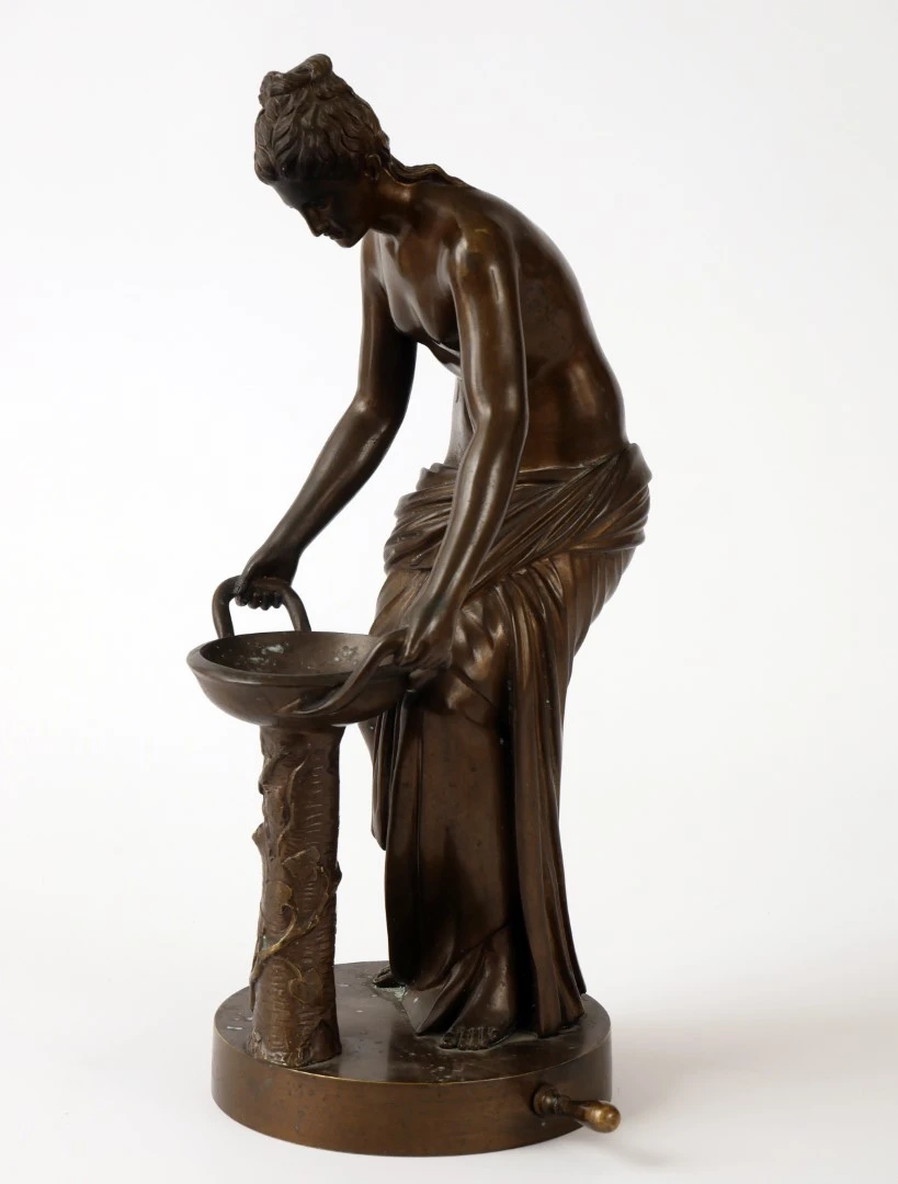 Figura Clasicista del Siglo XIX en Bronce, Arte y Pintura, Siglo XIX