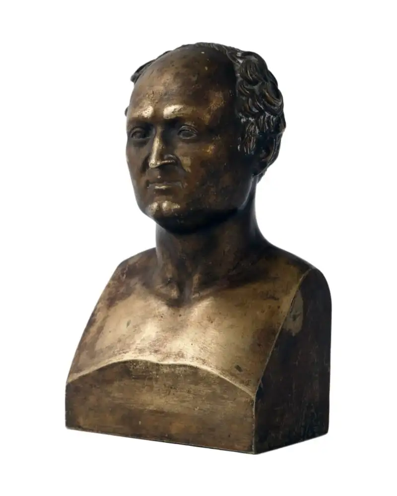 Bronze Bust of Alexander I from the 19th Century