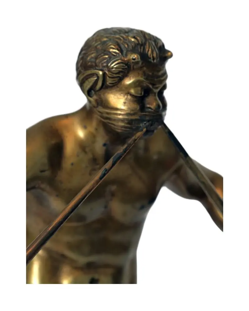 20th Century Faun in Bronze - 4/7