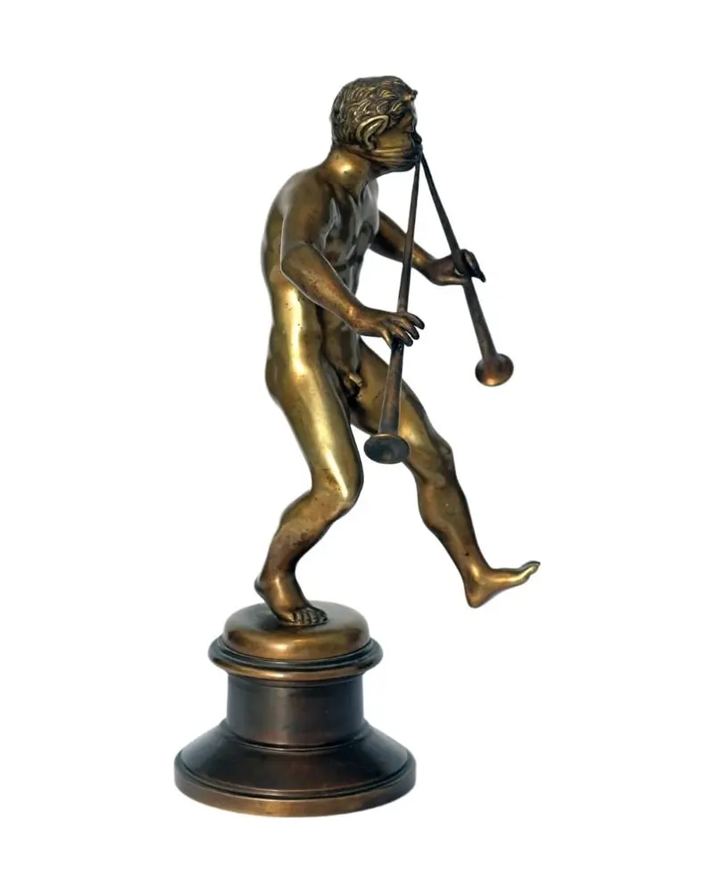 20th Century Faun in Bronze - 7/7