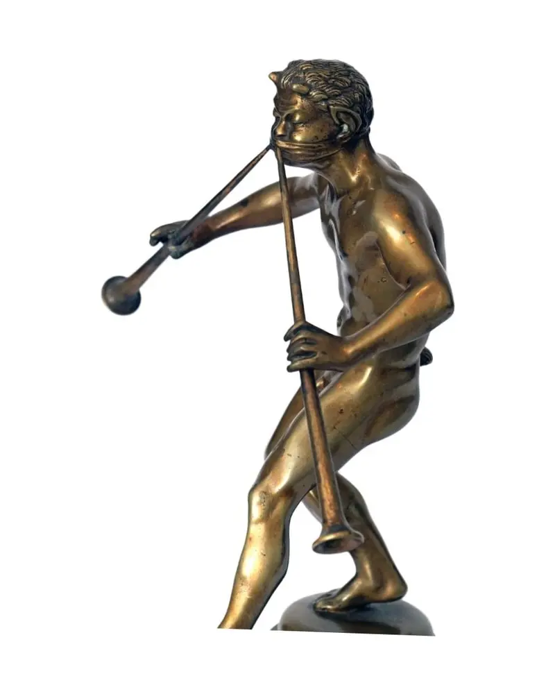 20th Century Faun in Bronze - 3/7