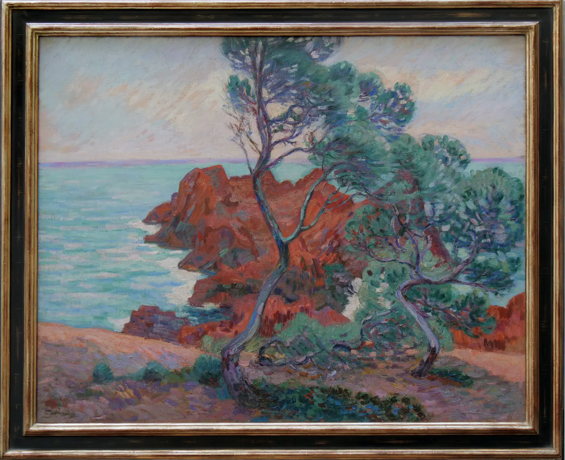 Pintura de Armand Guillaumin del Siglo XX - Morgenstimmung an der Spitze der Ile de Besse, Arte y Pintura, Sig · vista 2/3