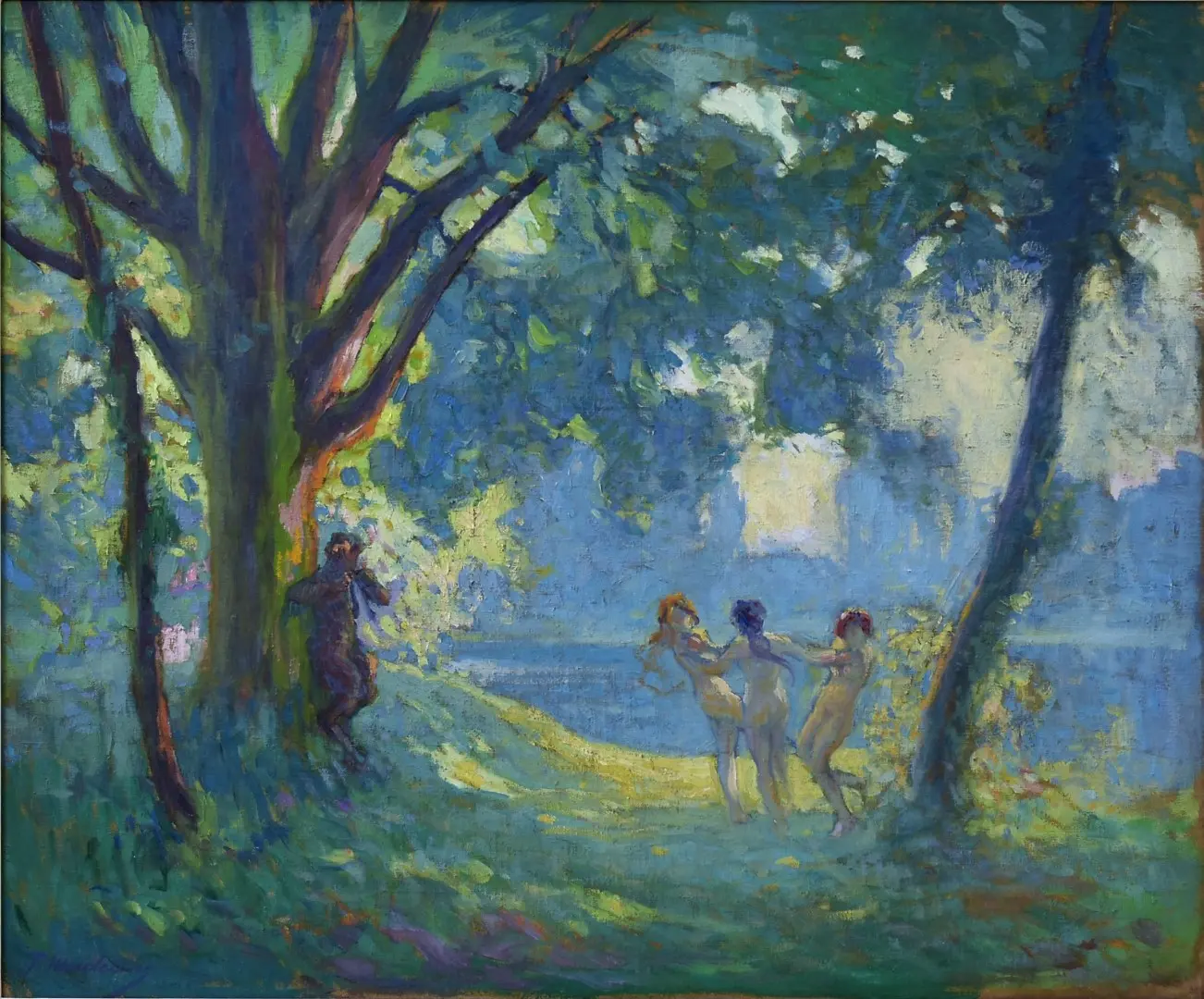 Óleo de Paul Madeline del Siglo XX – Die Sedelle bei Crozant, Arte y Pintura, Siglo XX · vista 5/5