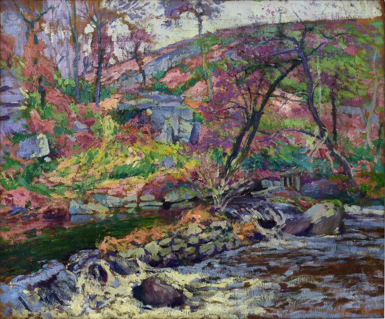Óleo de Paul Madeline del Siglo XX – Die Sedelle bei Crozant, Arte y Pintura, Siglo XX · vista 3/5