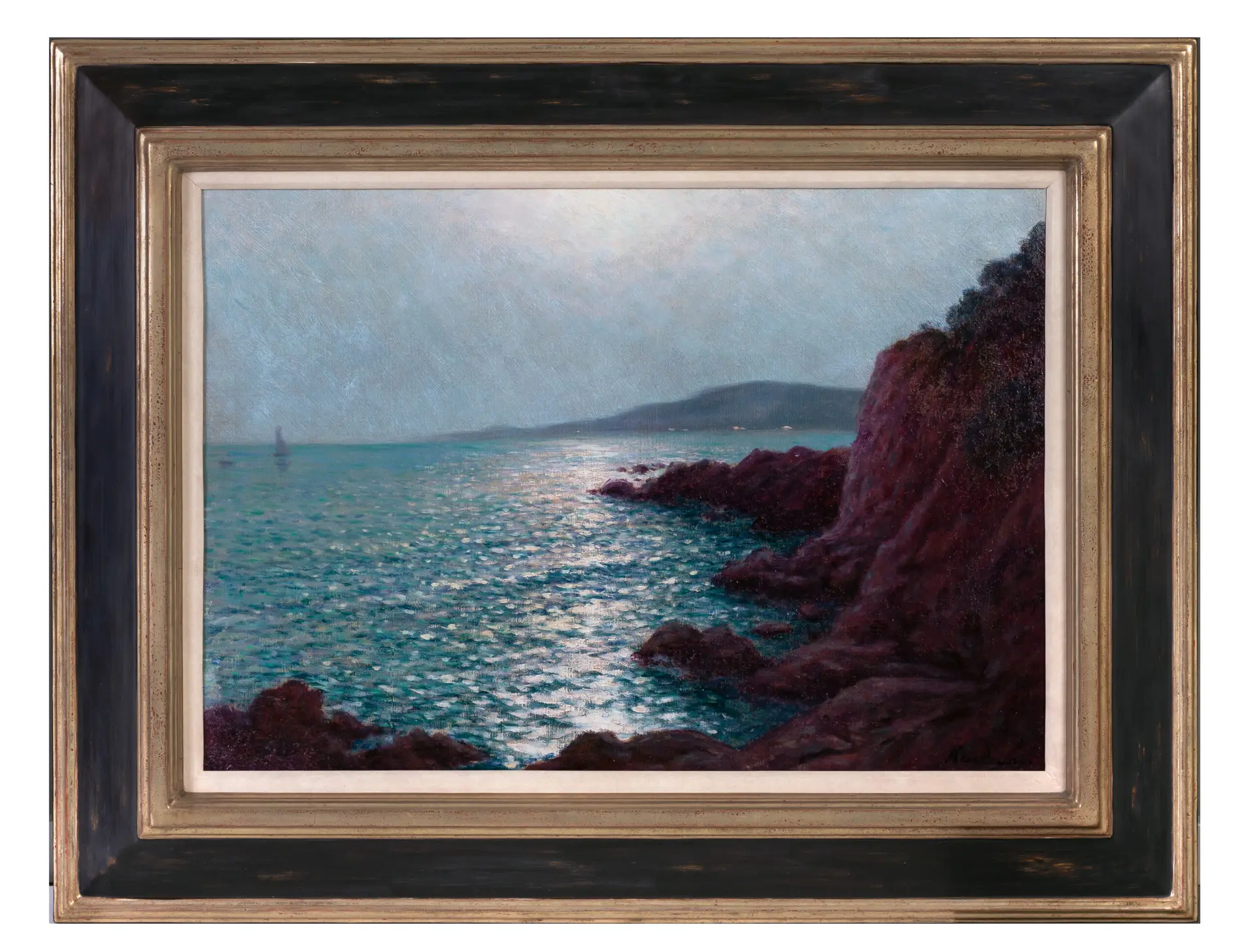 Keuleyan-Lafon – Sonnenuntergang an der Küste von Agay, Arte y Pintura · vista 2/2