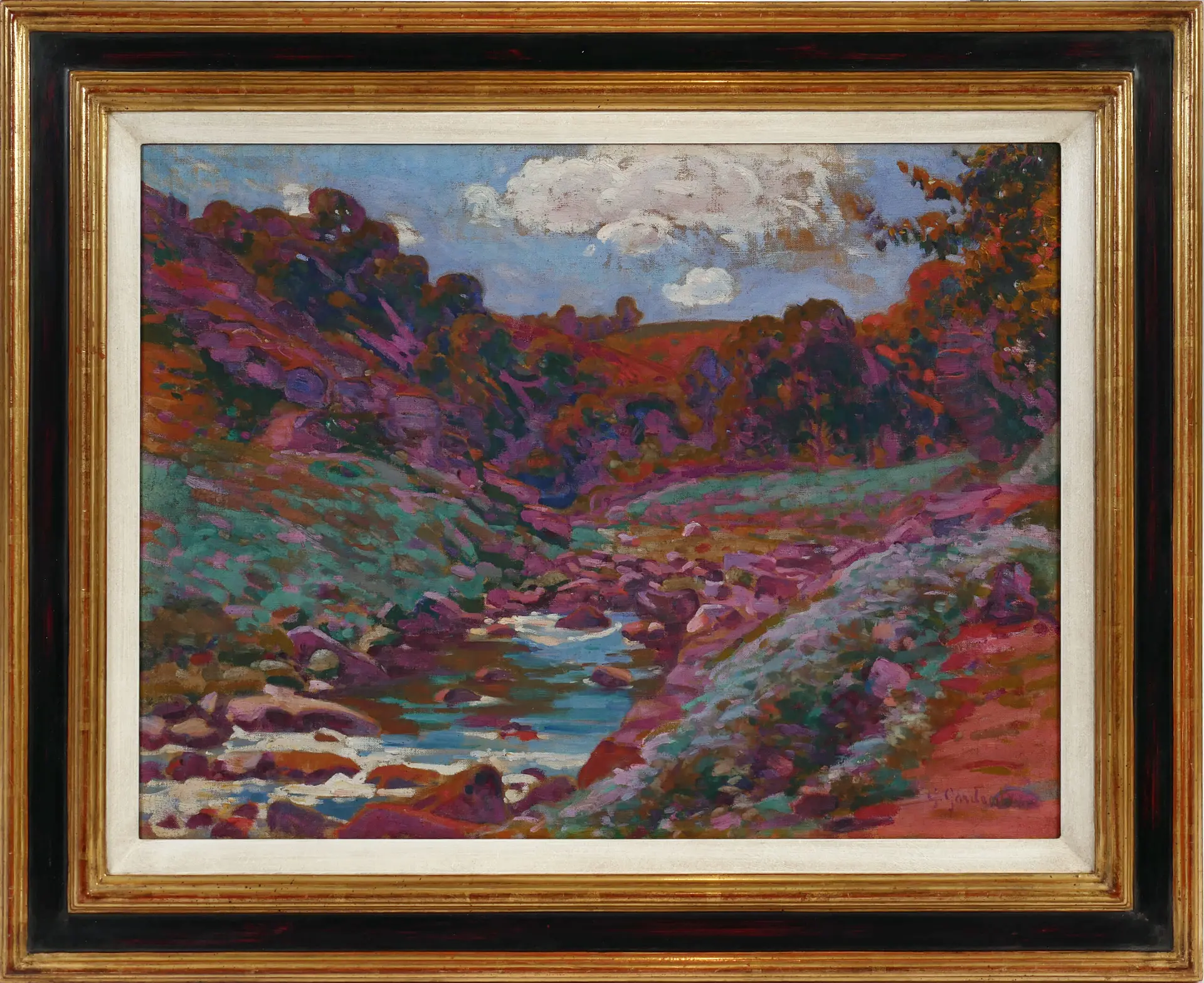 Gardenty – Flusslandschaft des Bigoudenlandes bei Quimper, Arte y Pintura · vista 2/2