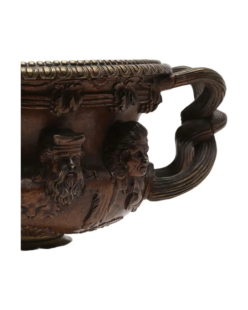 Warwick Vase from the 19th Century in Patinated Bronze - 8/10