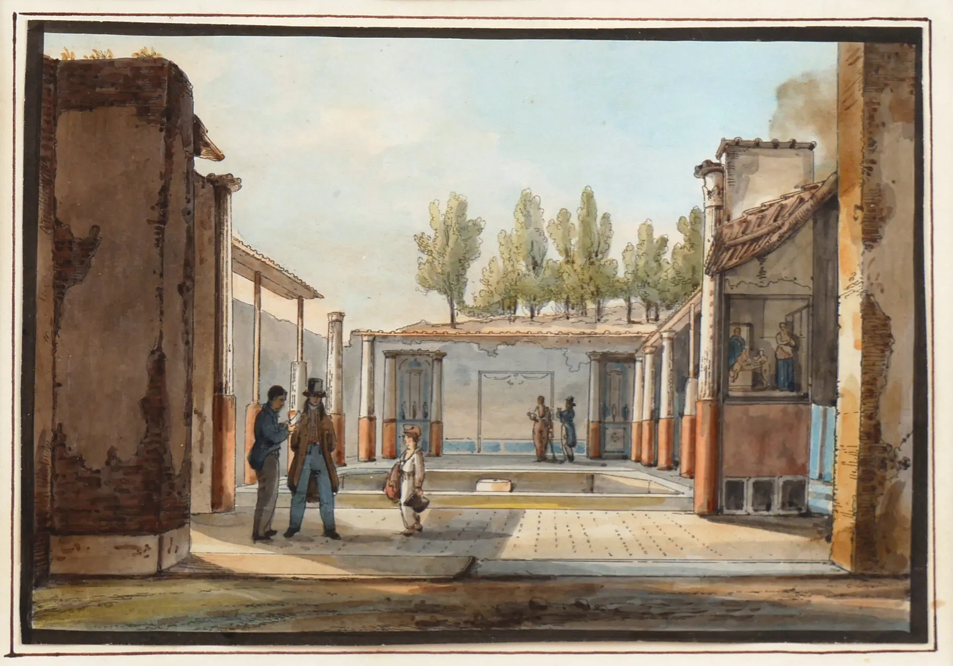 Neapel – Ansichten Pompejis, Arte y Pintura · vista 8/13