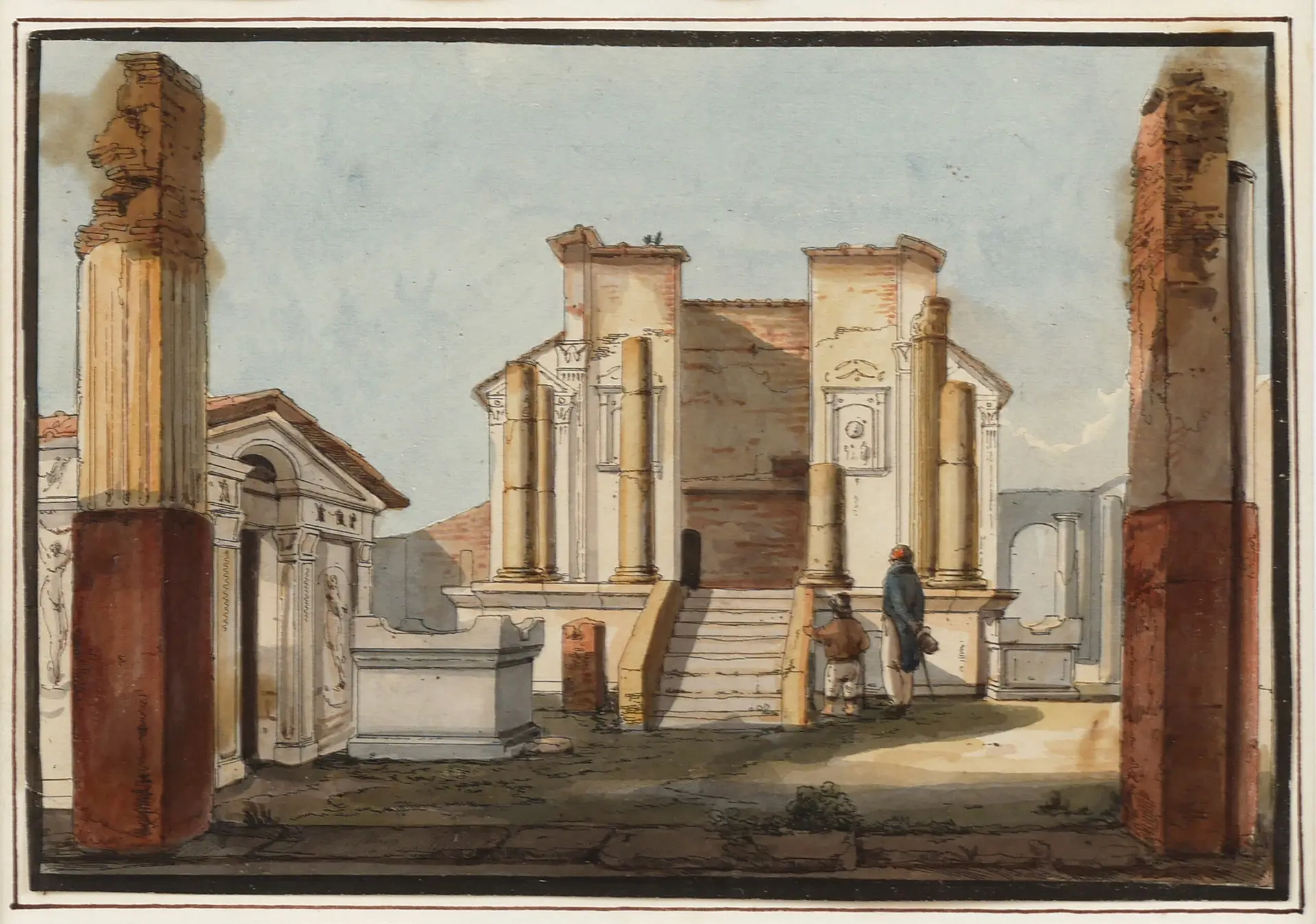 Neapel – Ansichten Pompejis, Arte y Pintura · vista 4/13