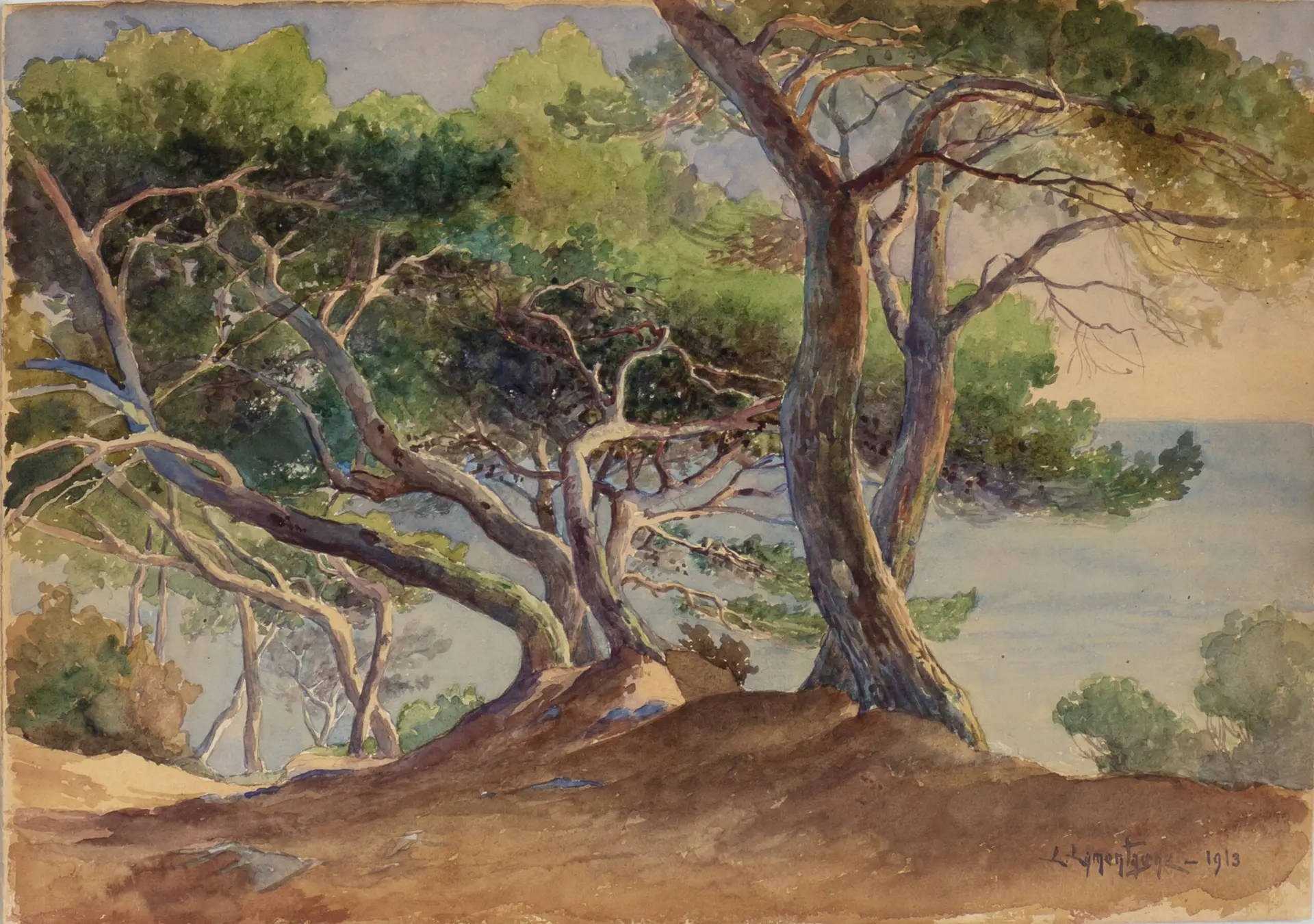 Lamontagne – Pinien am Strand, Arte y Pintura · vista 2/3