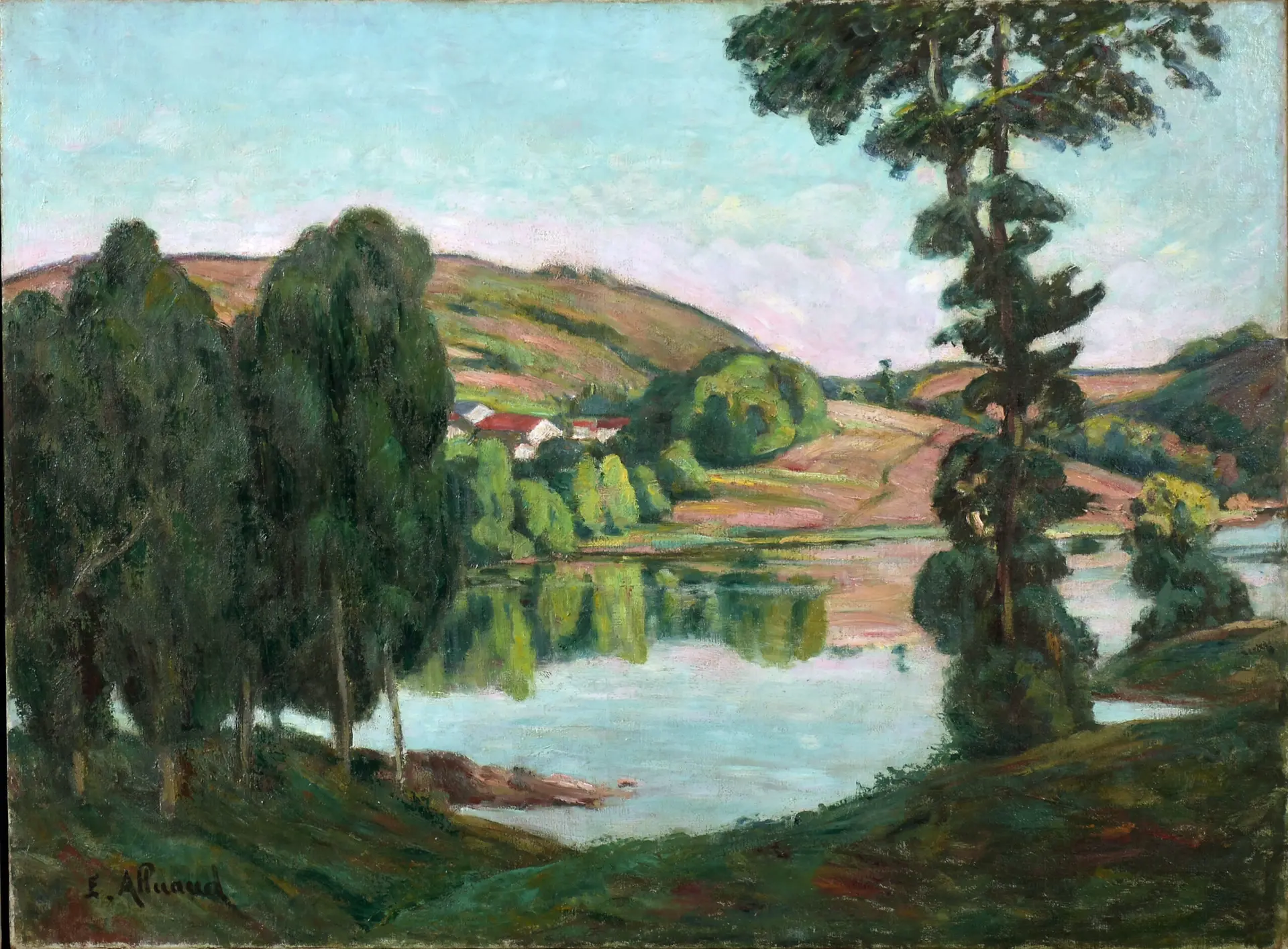Alluaud – Flusslandschaft bei Crozant, Arte y Pintura · vista 2/3
