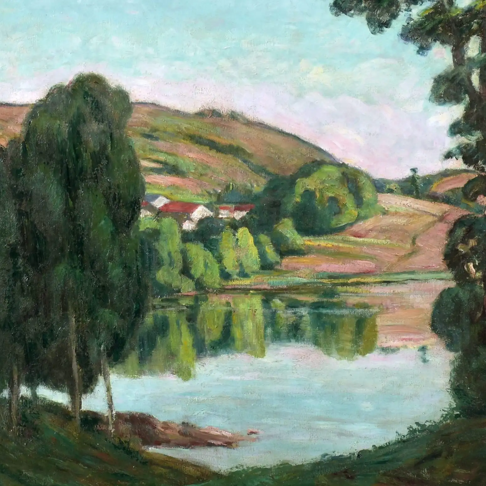 Alluaud – Flusslandschaft bei Crozant