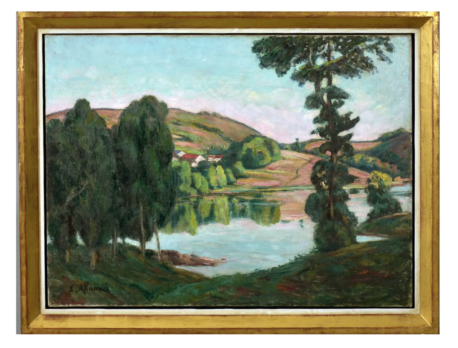 Alluaud – Flusslandschaft bei Crozant, Arte y Pintura · vista 3/3