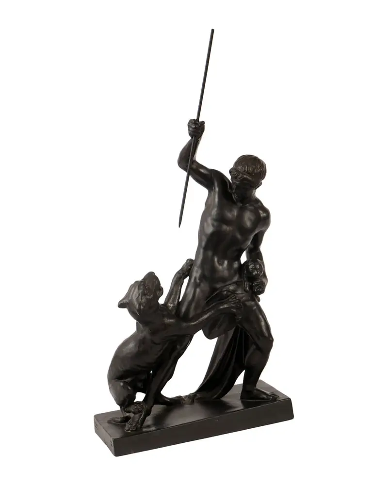19th Century Pantherjäger in Black Terracotta - 2/3