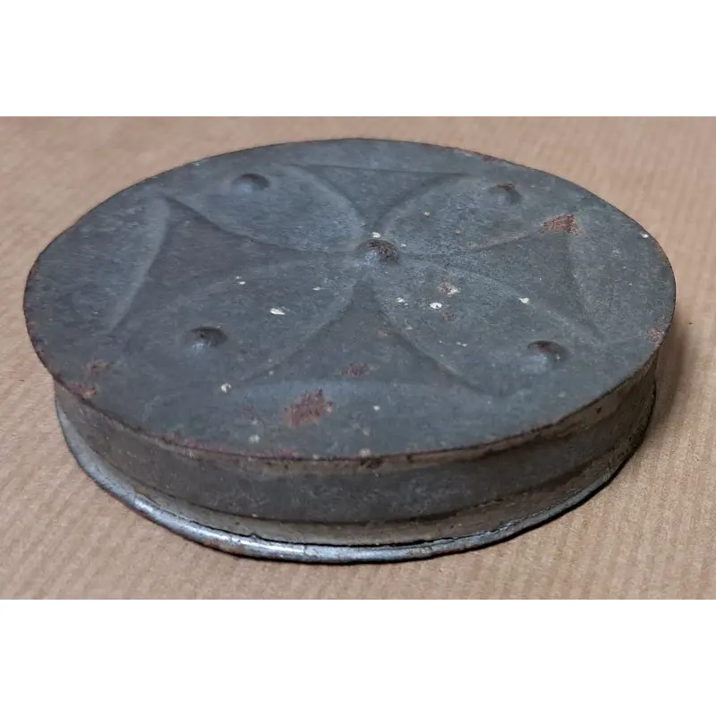 Sello episcopal en lacre con escudo heráldico (Torres). Caja metálica. S. XIX, Siglo XIX · vista 4/8