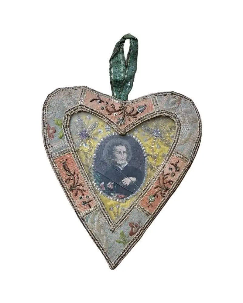 Cartela o relicario de San José, siglo XIX