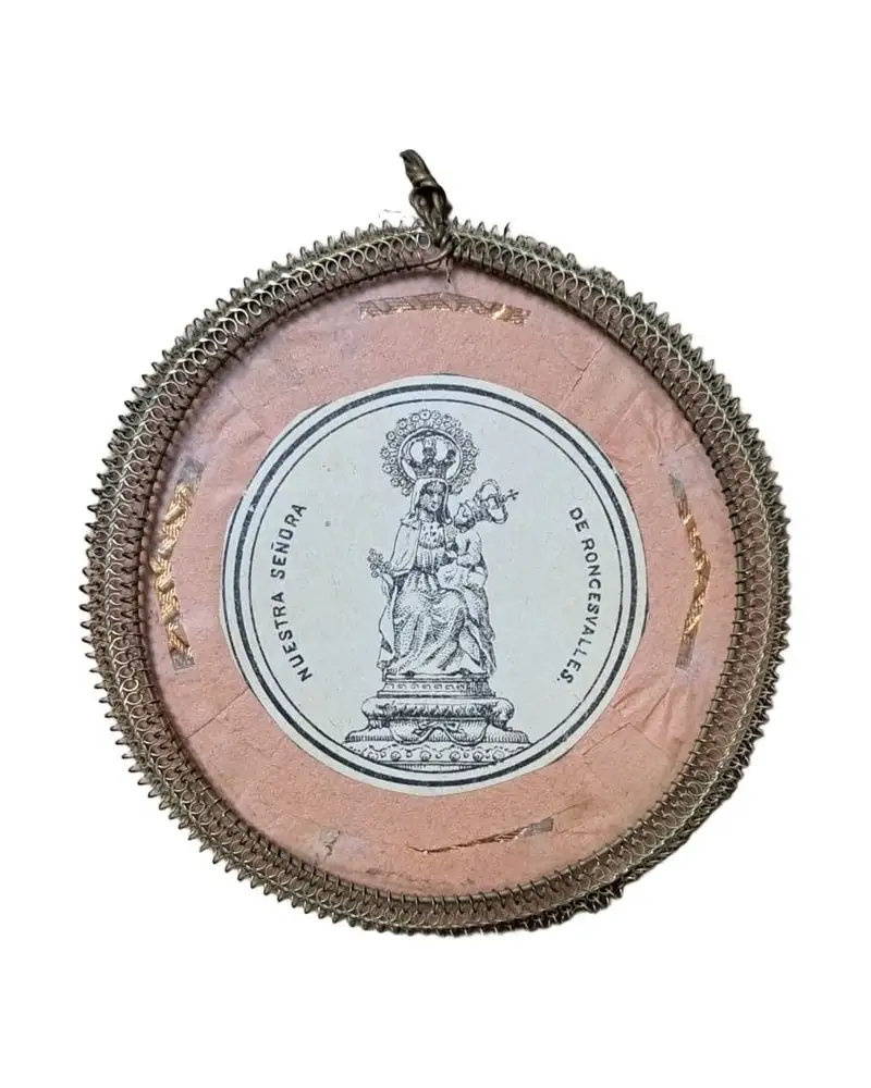 Relicario de N. S. de Roncesvalles y S. Veremundo abad de Irache S. XIX