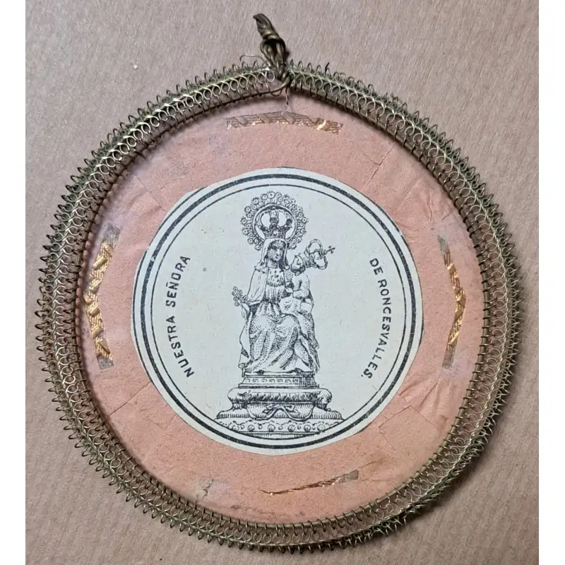 Relicario de N. S. de Roncesvalles y S. Veremundo abad de Irache S. XIX