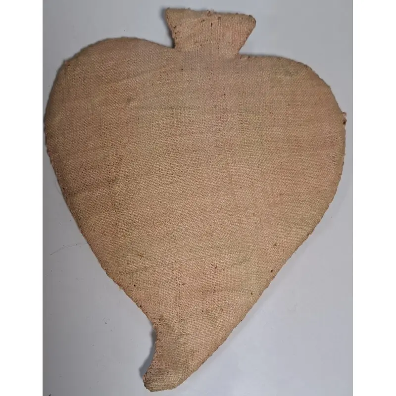 Pareja de Relicarios Bordados, Inmaculado Corazón de María, Siglo XIX, Siglo XIX · vista 6/10
