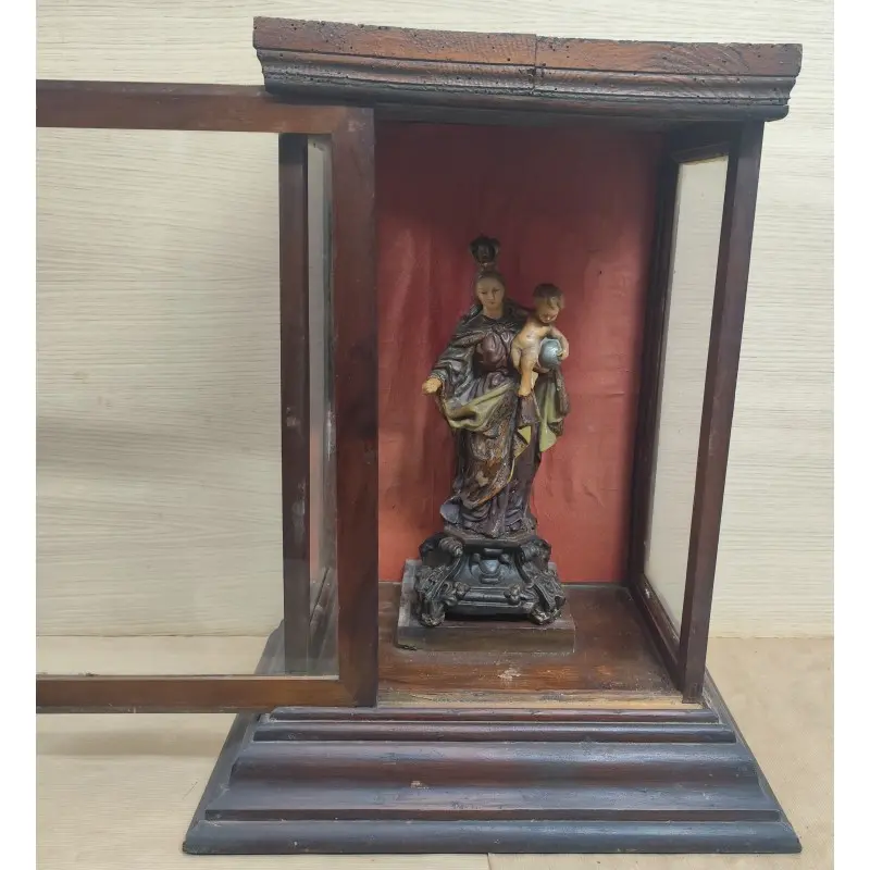 Capilla con Virgen María y niño Jesús siglo XIX, Siglo XIX