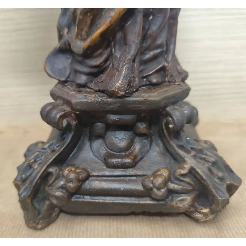 Capilla con Virgen María y niño Jesús siglo XIX, Siglo XIX · vista 10/12