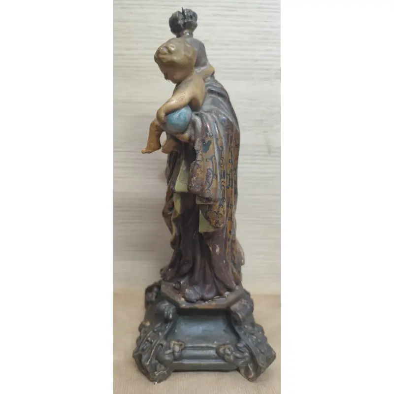 Capilla con Virgen María y niño Jesús siglo XIX, Siglo XIX · vista 11/12