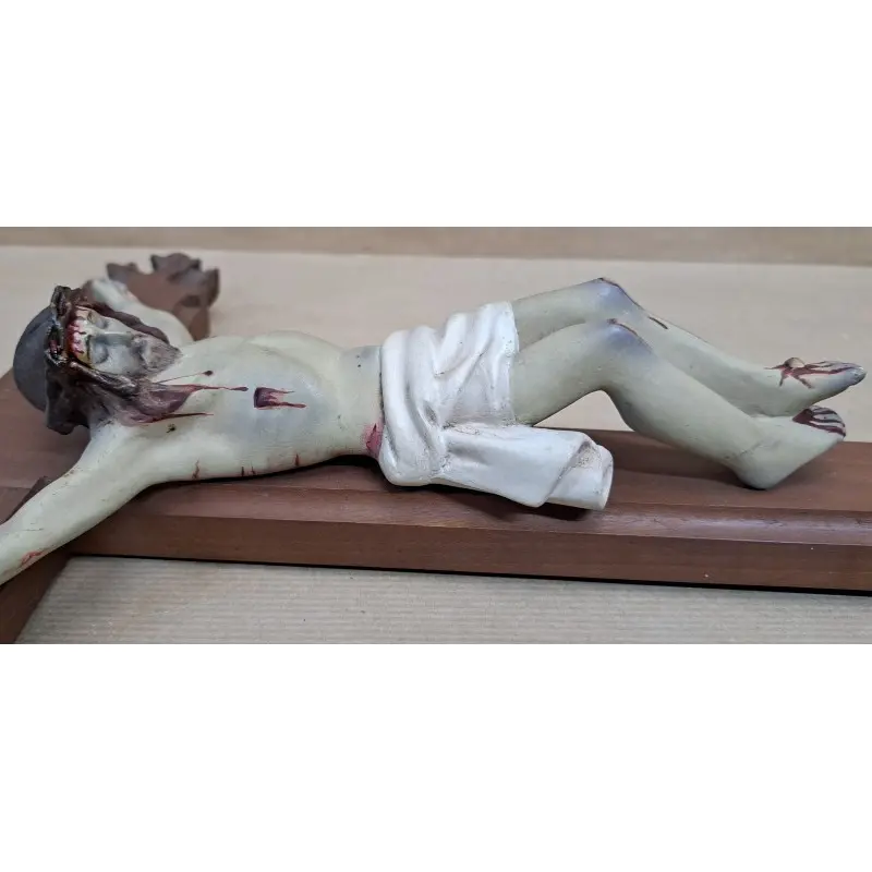 Crucifijo de procesión, primera mitad del siglo XX, Siglo XX · vista 5/11