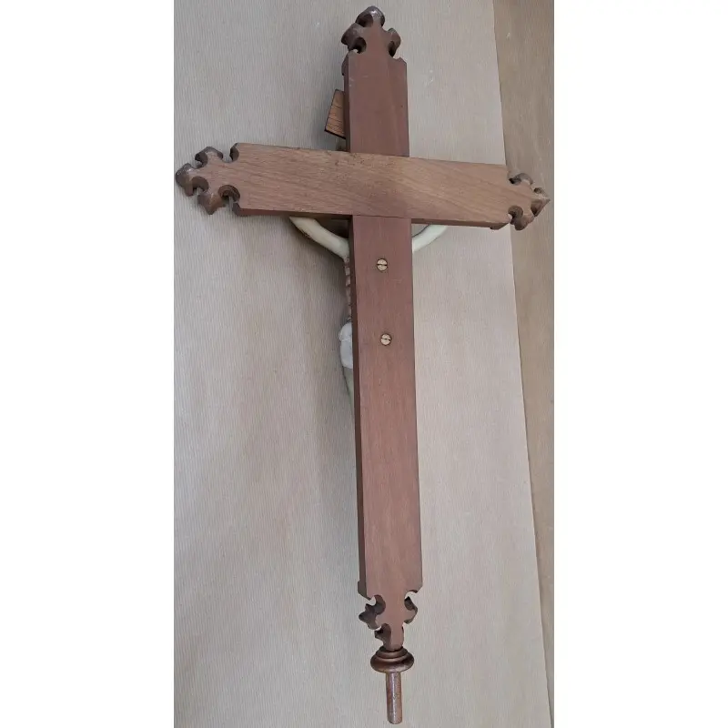 Crucifijo de procesión, primera mitad del siglo XX, Siglo XX · vista 11/11
