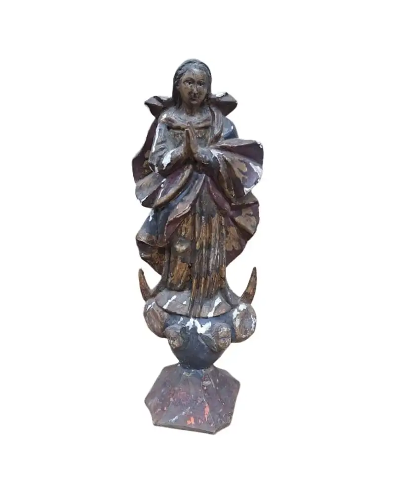 Imagen Inmaculada Concepción en talla siglo XVIII