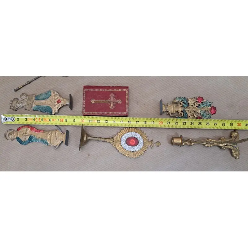 Conjunto de juguetes religiosos para la liturgia, siglo XIX, 20 piezas, Siglo XIX · vista 11/12