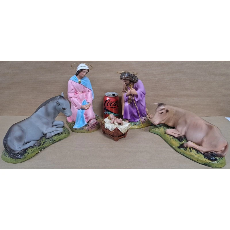 Figuras de Belén de estuco gran tamaño